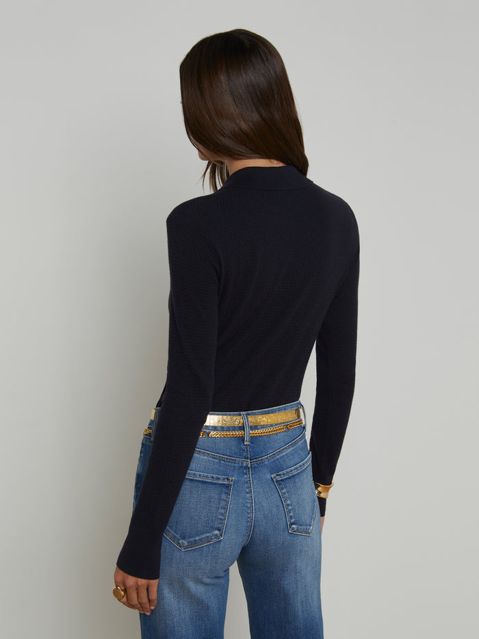 L'agence Pull Sterling Midnight/Gold Rose