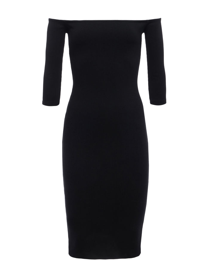 L'agence Robe à épaules Dénudées Zolita Black