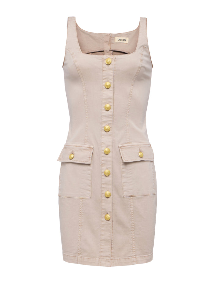 L'agence Robe Boutonnée Midy Biscuit