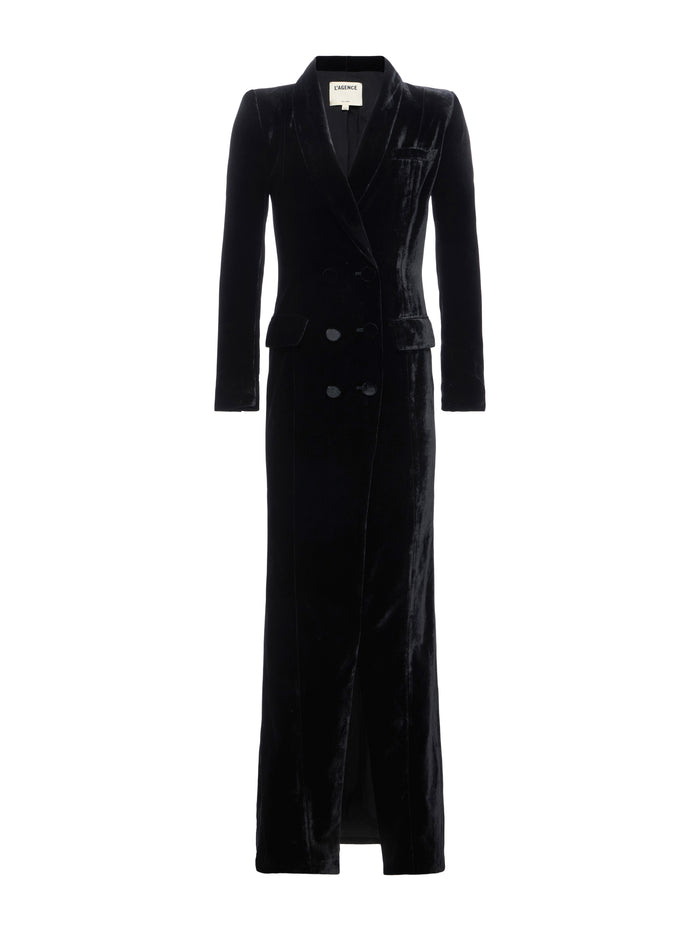 L'agence Robe De Smoking Stormi Black