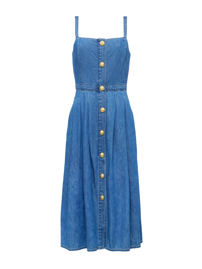 L'agence Robe En Chambray Esmeralda Stokes