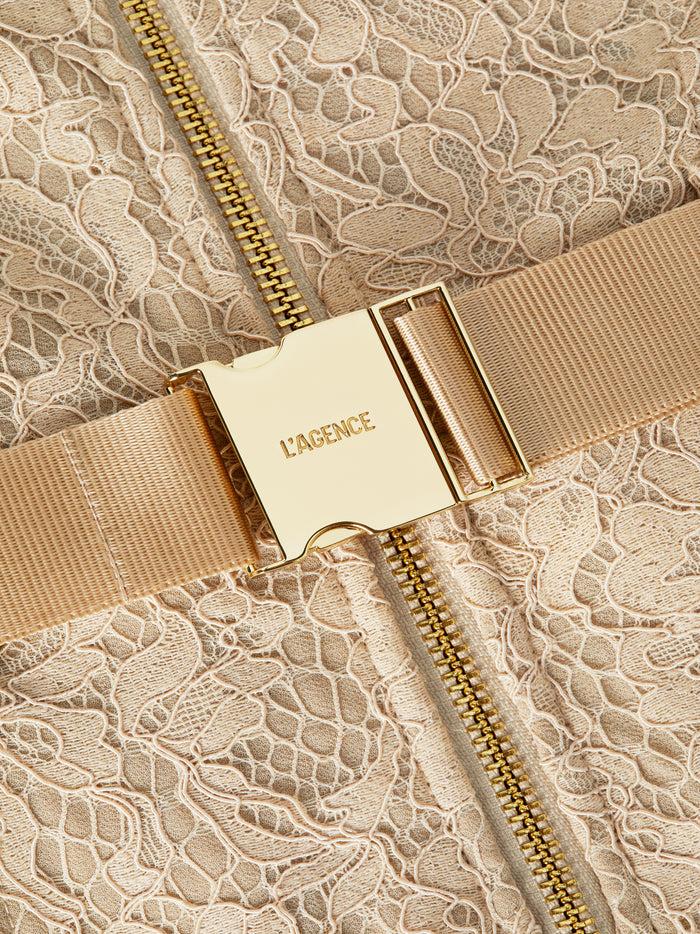 L'agence Robe En Dentelle Kylo Doeskin