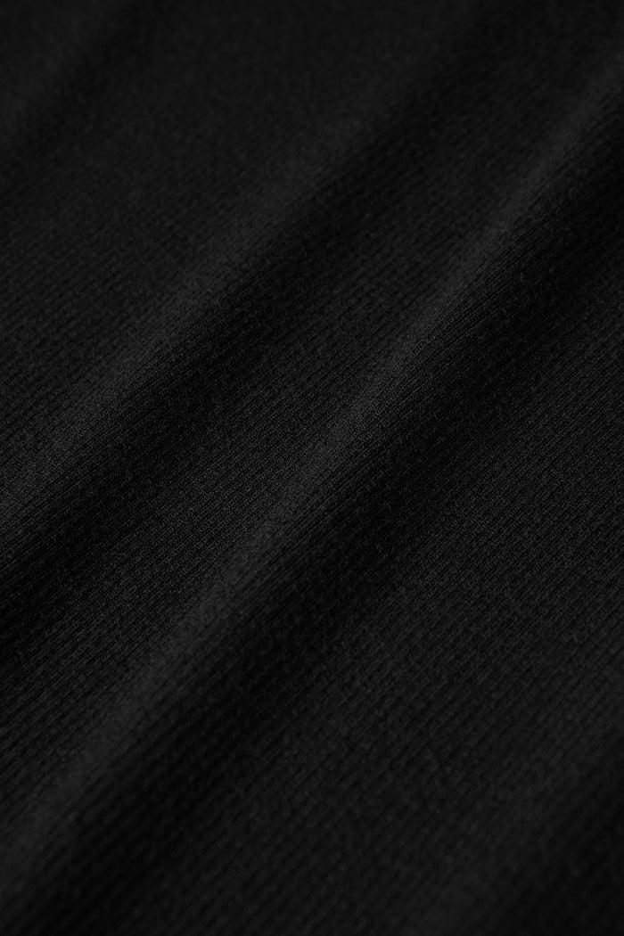 L'agence Robe En Maille à  Col Roulé Violetta Black