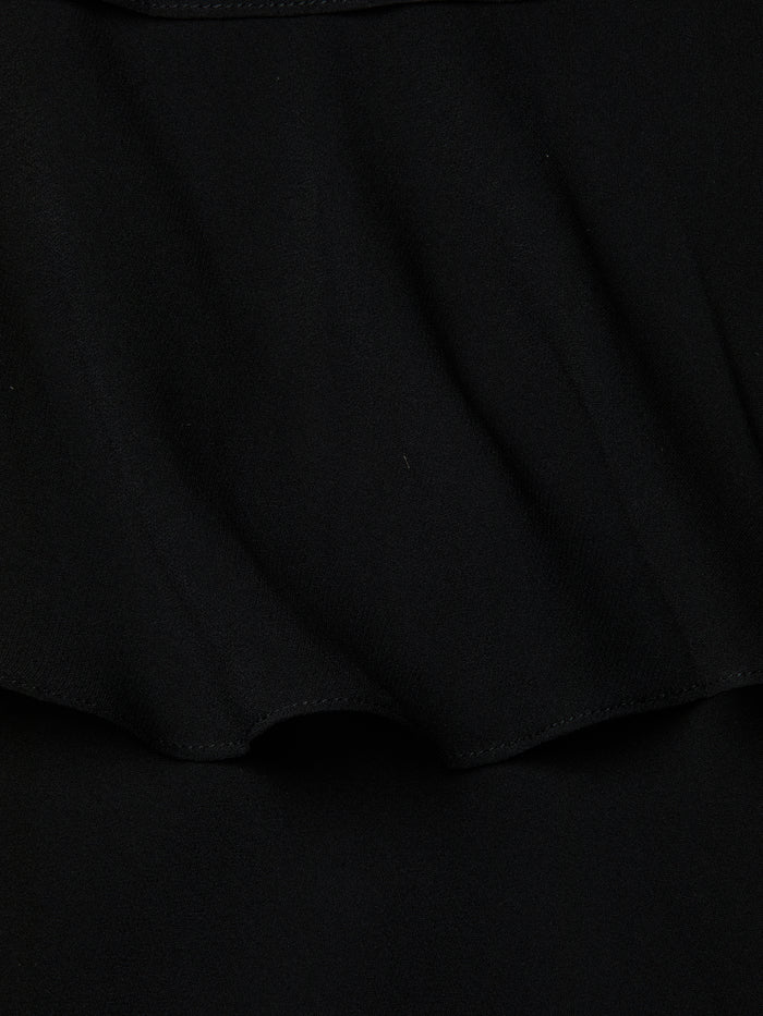 L'agence Robe Midi Sunniva Black