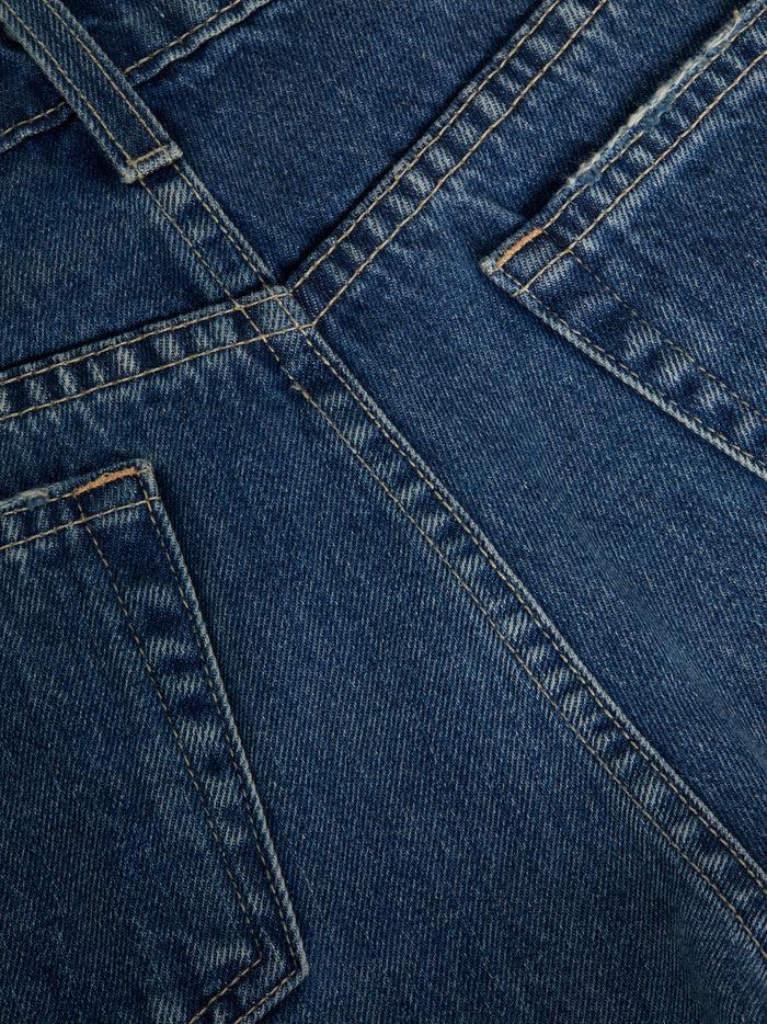 L'agence Short En Jean à Revers Jazzy Brentwood