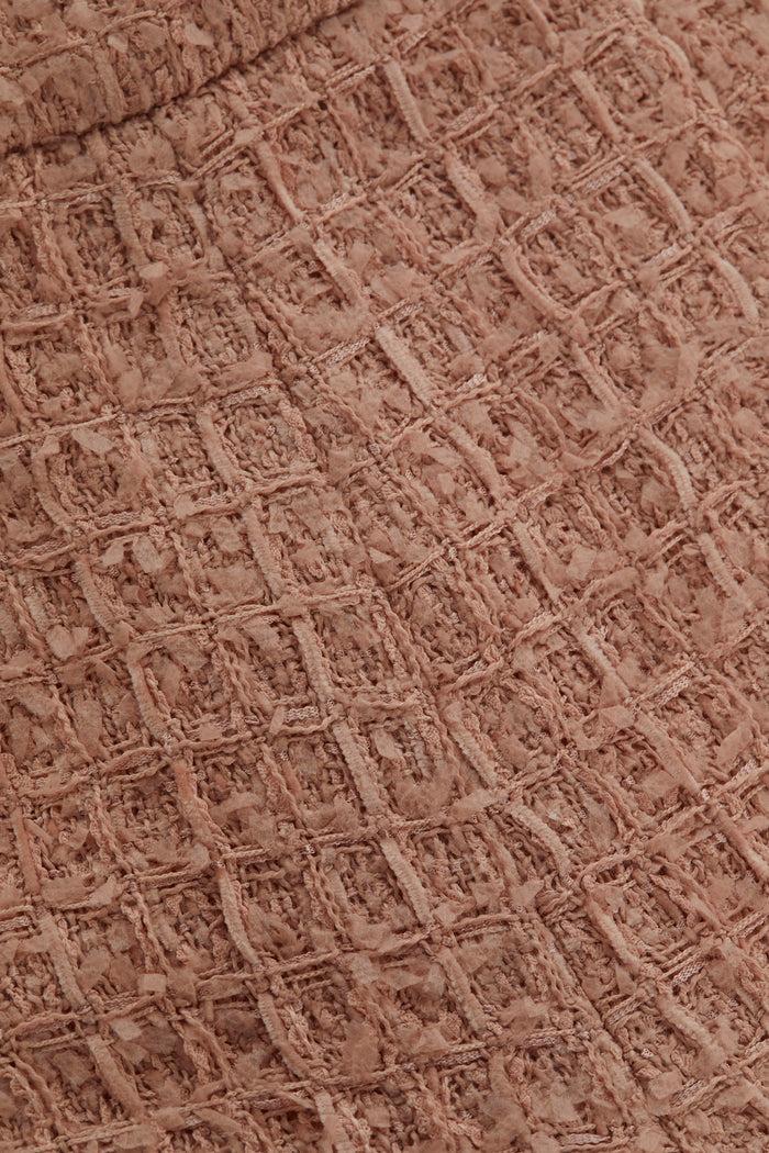 L'agence Short En Tweed Ashton Dusty Pink