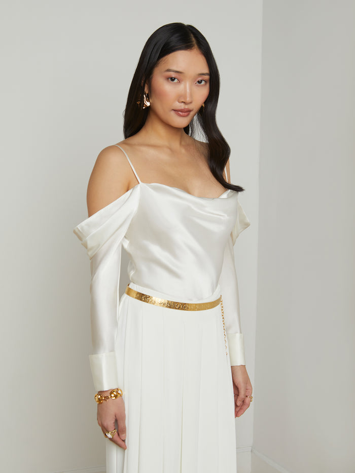 L'agence Top En Soie Cavallo Ivory