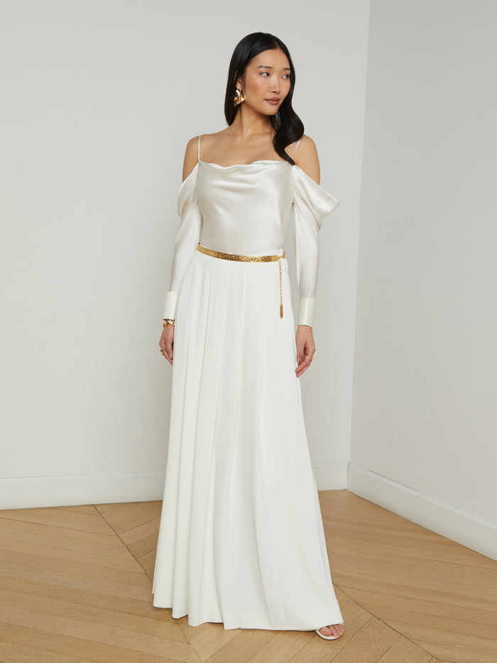 L'agence Top En Soie Cavallo Ivory