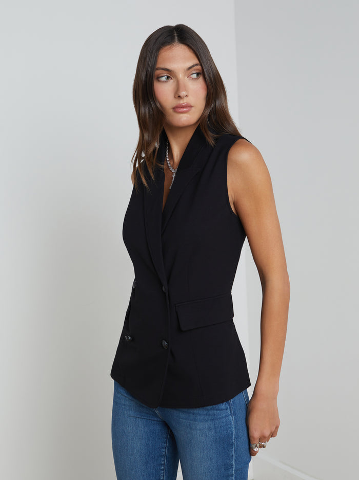 L'agence Veste Aldora Black