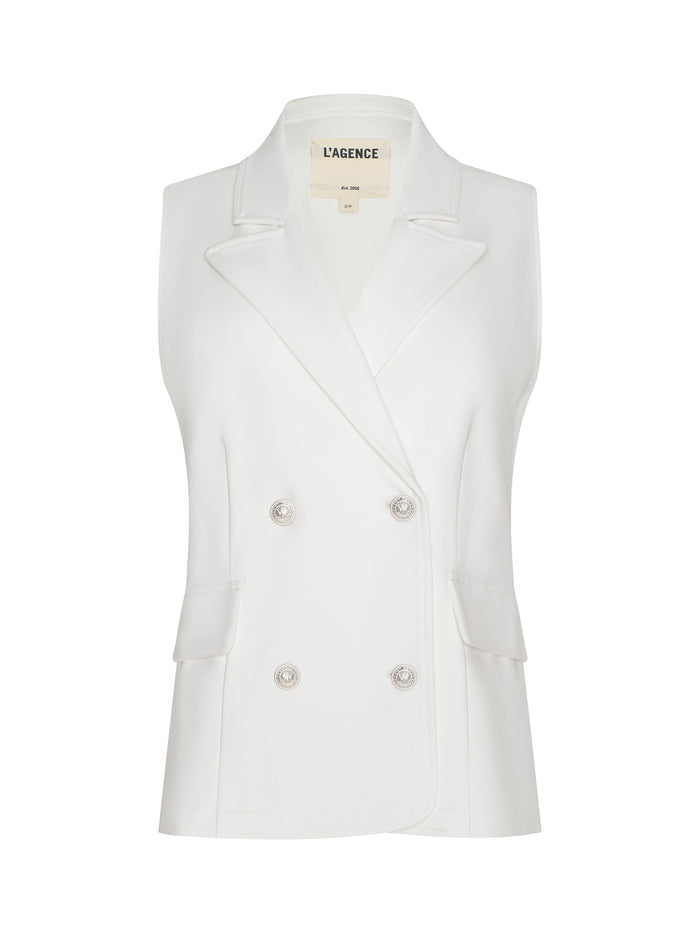 L'agence Veste Aldora Ivory