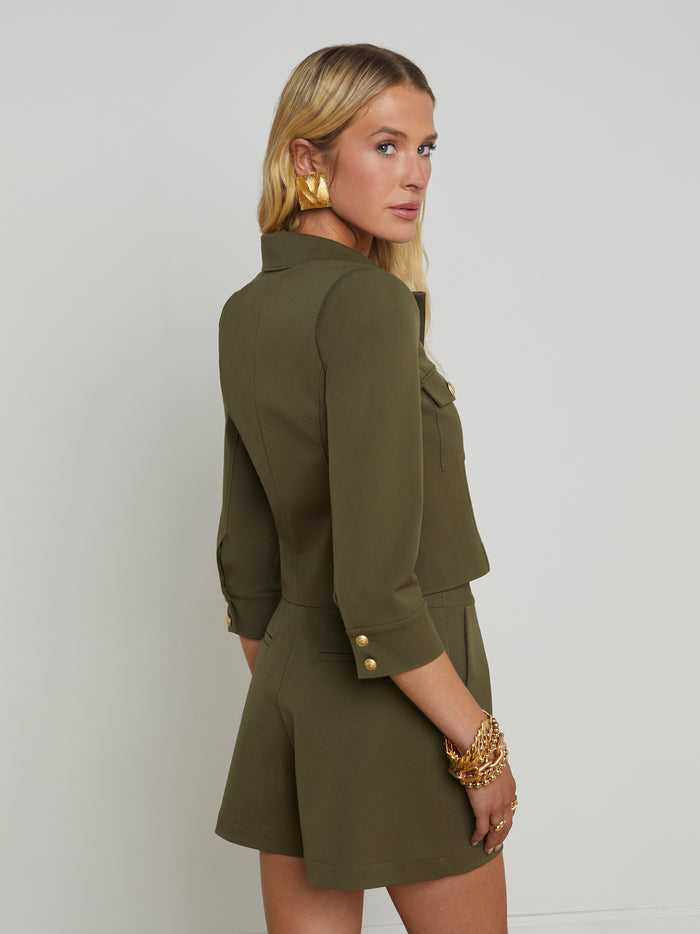 L'agence Veste Courte Kumi Ivy Green