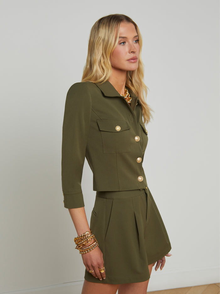 l'agence Veste courte Kumi Ivy Green