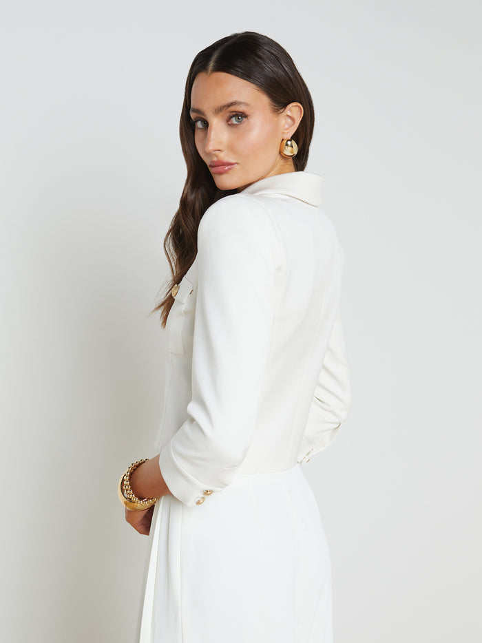 l'agence Veste courte Kumi White