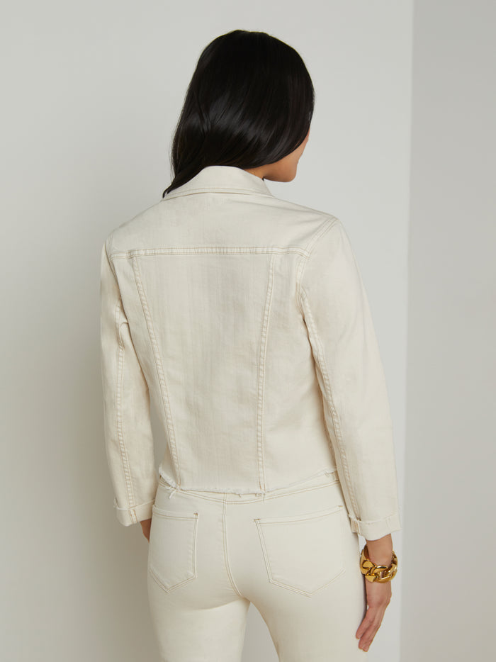 L'agence Veste En Jean Janelle Macadamia