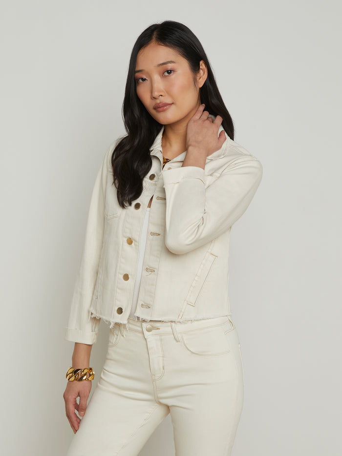 l'agence Veste en jean Janelle Macadamia