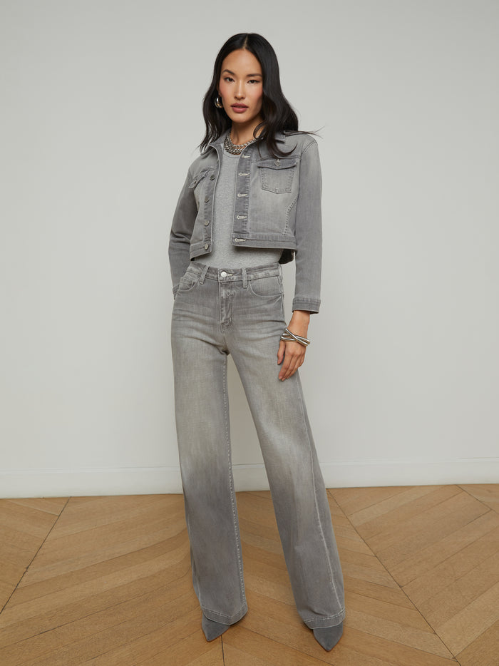 L'agence Veste En Jean Koda Barron