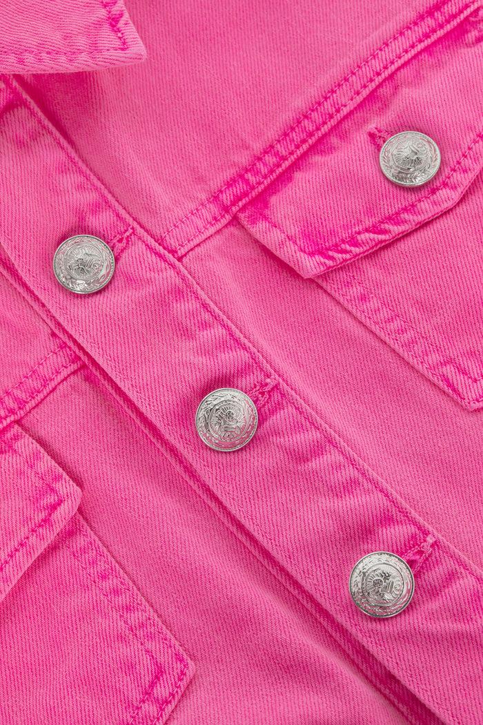 l'agence Veste en jean Koda Pink Glo