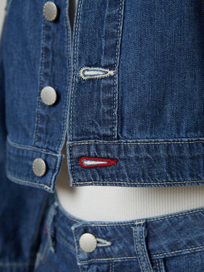 L'agence Veste En Jean Koda Spokane