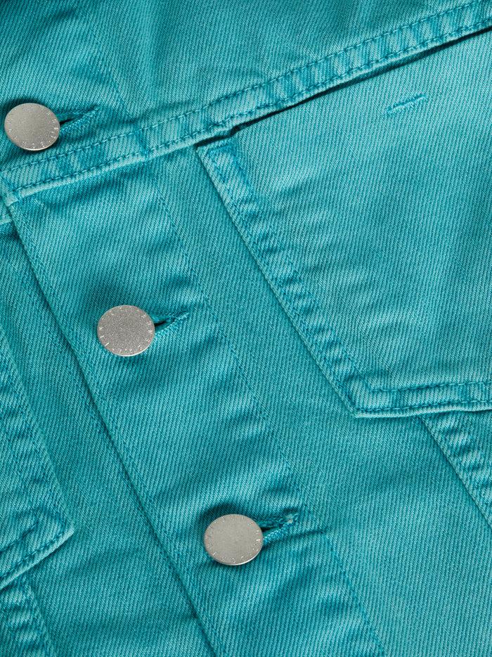 L'agence Veste En Jean Oversize Mack Bristol Blue