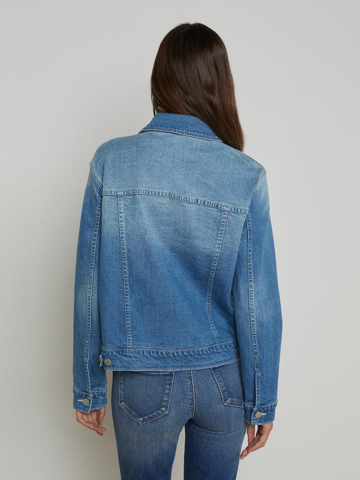 L'agence Veste En Jean Oversize Mack Vista