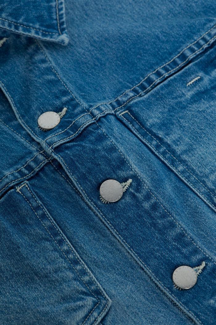 L'agence Veste En Jean Oversize Mack Vista