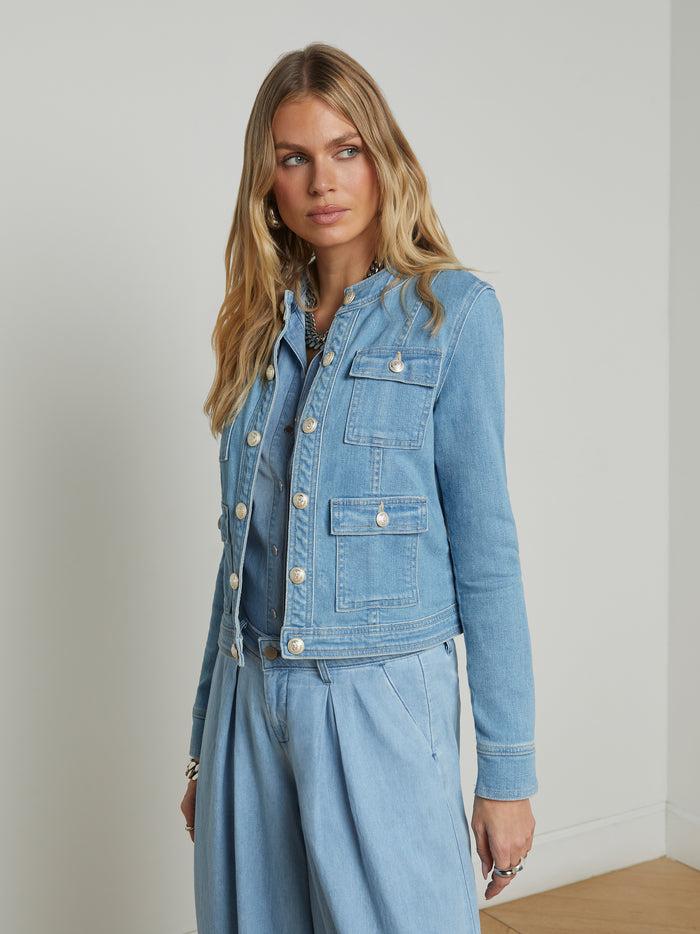 l'agence Veste en jean Yari Euclid