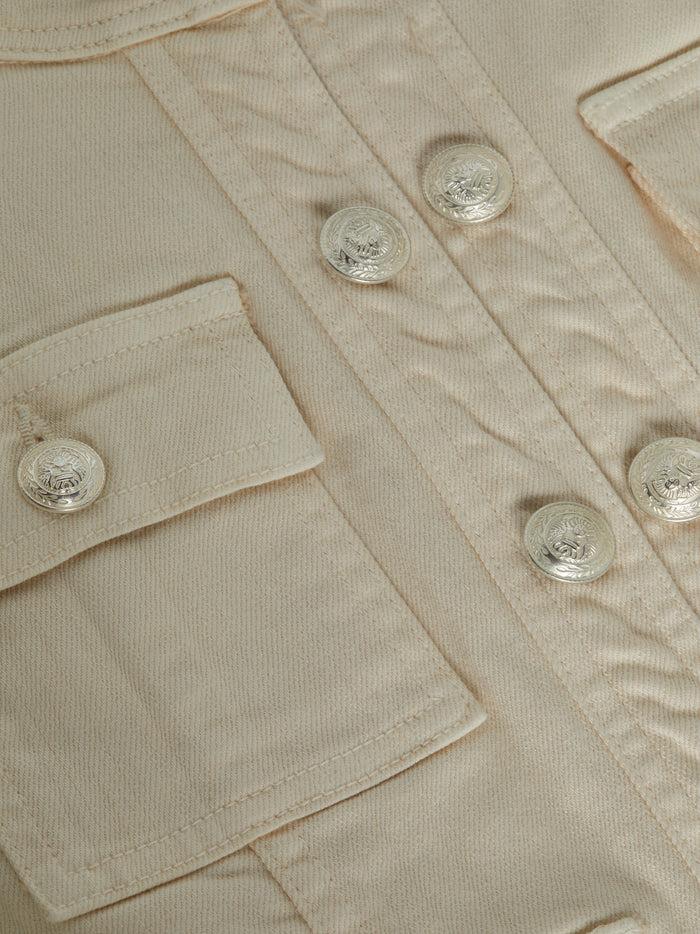 L'agence Veste En Jean Yari French Vanilla