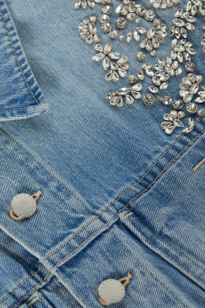 L'agence Veste Ornée De Cristaux Mack Colby