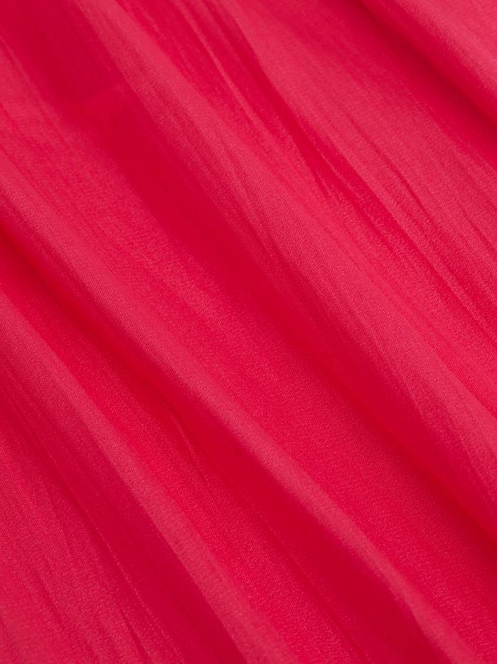 L'agence Pantalon Ample En Satin Lillian Shocking Pink