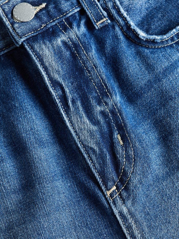 L'agence Short En Jean Effet Vieilli Clark Brentwood Destruct