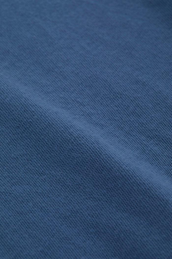 L'agence T-shirt En Coton àencolure Dégagée Cory Harbor Blue