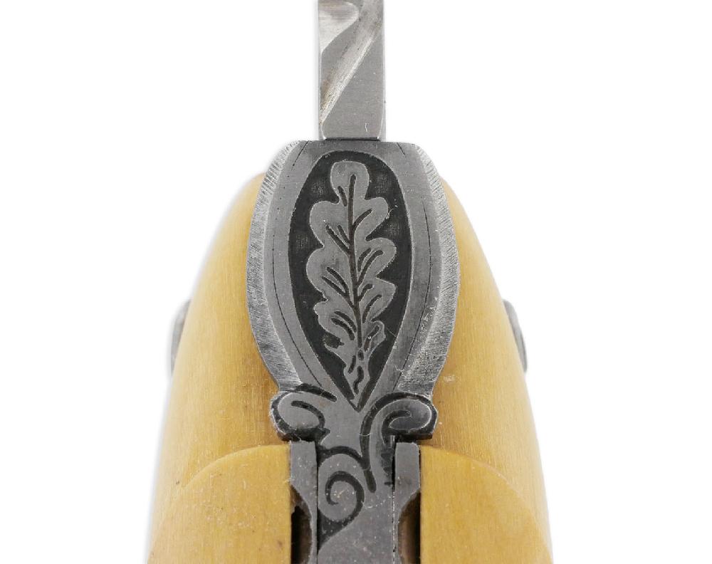 Laguiole Couteau Laguiole En Aubrac 1 Pièce 12cm Plein Manche Buis