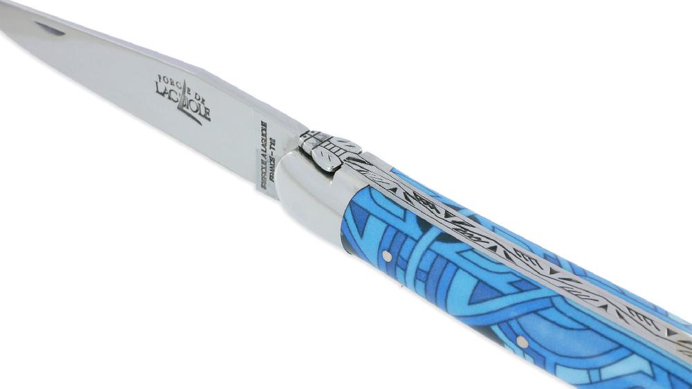 laguiole Forge de Laguiole Knife Seize Véga Acrylic Handle Design SEIZE HAPPYWALLMAKER 1 Piece 2 Shiny Stainless Steel Bolsters 11cm laguiole Forge de Laguiole Knife Seize Véga Acrylic Handle Design SEIZE HAPPYWALLMAKER 1 Piece 2 Shiny Stainless Steel Bolsters 11cm