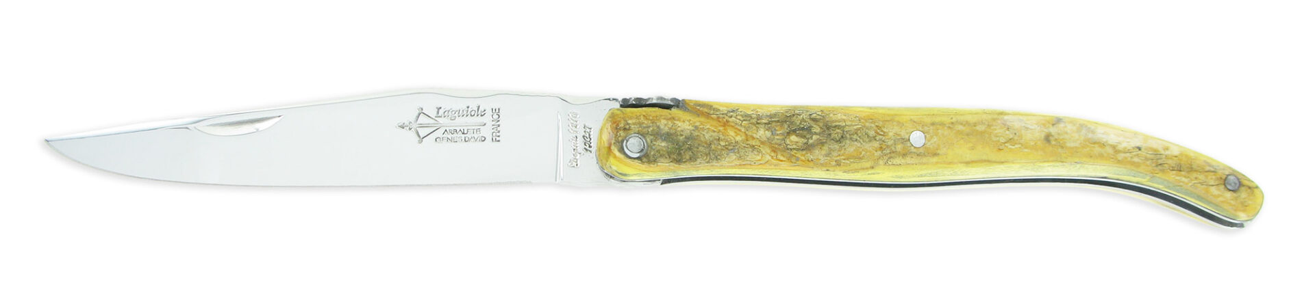 laguiole Laguiole Arbalète Prestige Knife Boxwood Split Handle Full Handle 1 Piece 12cm