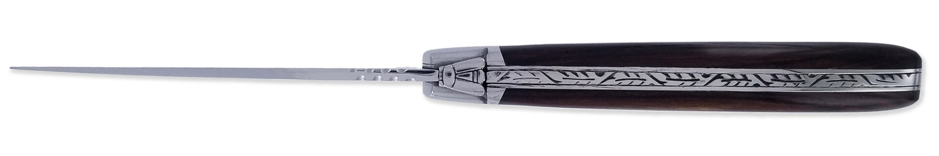 laguiole Laguiole Yesterday Knife Violet Wood Handle 1 Piece 12cm 1 Shiny Stainless Steel Bolster