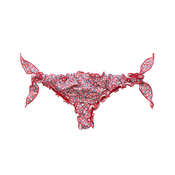 lair de rien Brésilien à nouer Summer Posy Rouge