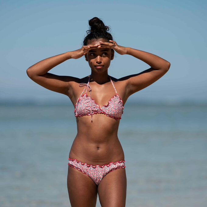 Lair De Rien Culotte Summer Posy Rouge