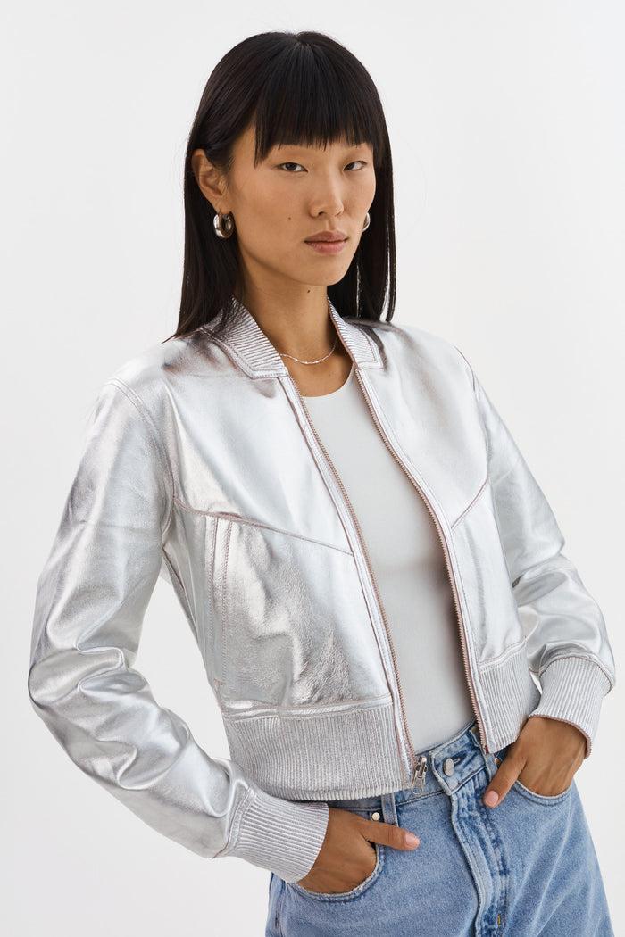 Lamarque KORDELLA | Blouson Aviateur Réversible En Cuir