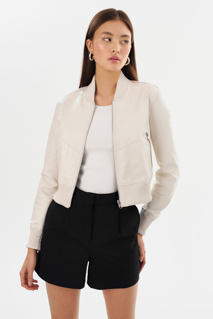 Lamarque KORDELLA | Blouson aviateur réversible en cuir