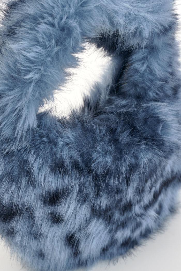 Lamarque ALIX LEO | Mini Sac Hobo En Fausse Fourrure