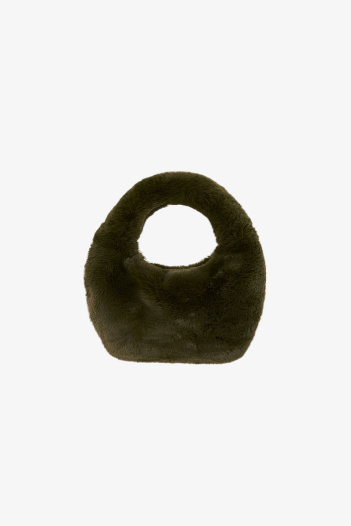 Lamarque ALIX | Mini sac hobo en fausse fourrure