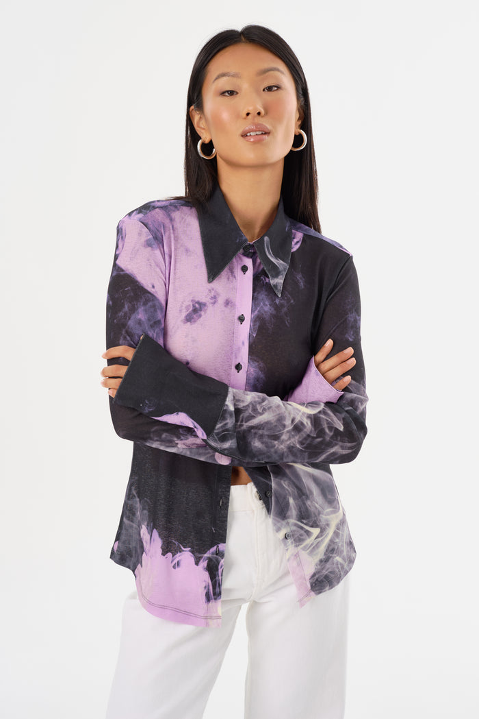 Lamarque ALZINA | Chemise Imprimée à Manches Longues