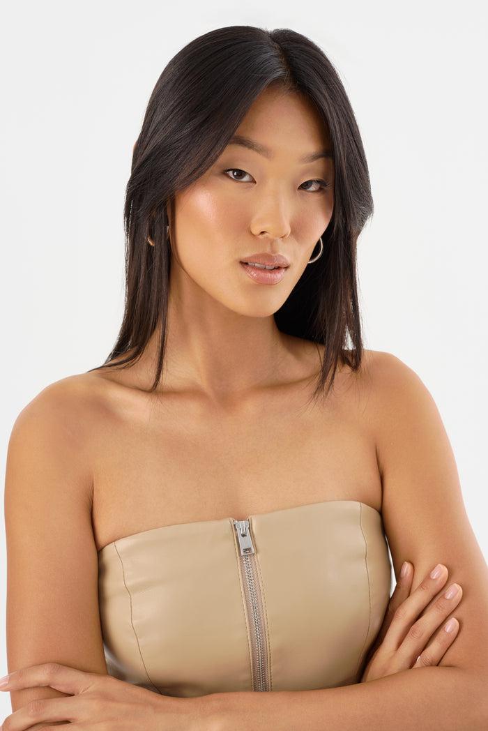 Lamarque AVANI | Top Bustier En Similicuir