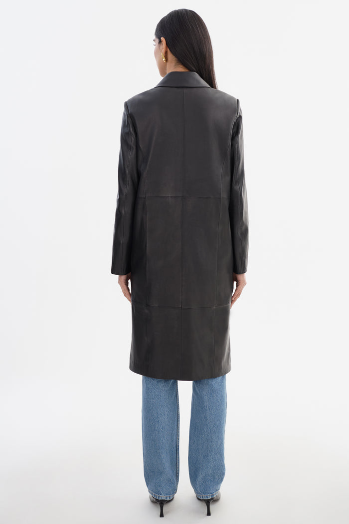 Lamarque BELEN | Manteau Long En Cuir