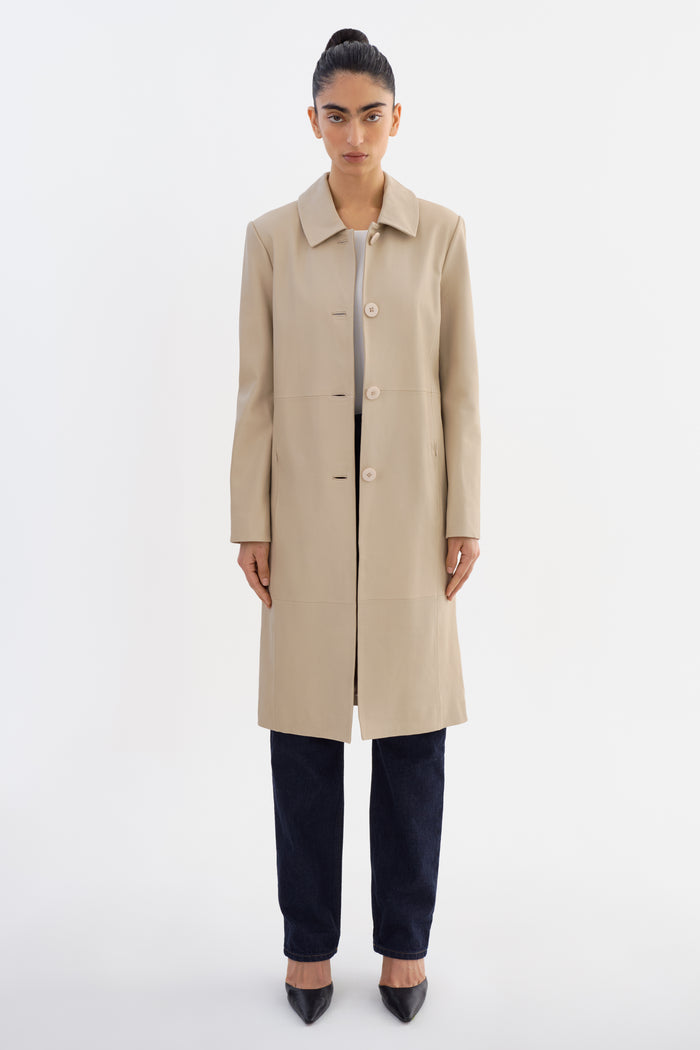 Lamarque BELEN | Manteau Long En Cuir