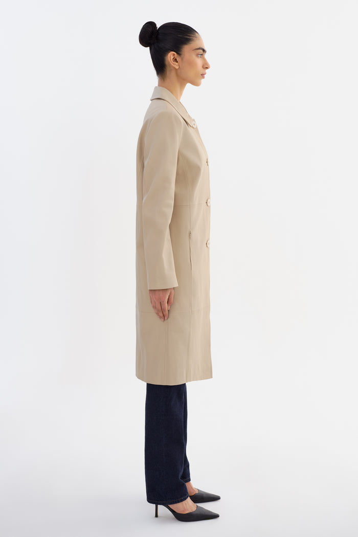 Lamarque BELEN | Manteau Long En Cuir