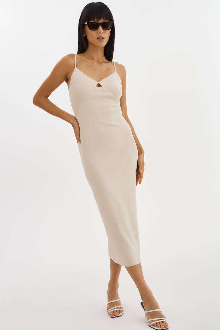 Lamarque BETTINA | Robe En Tricot Côtelé