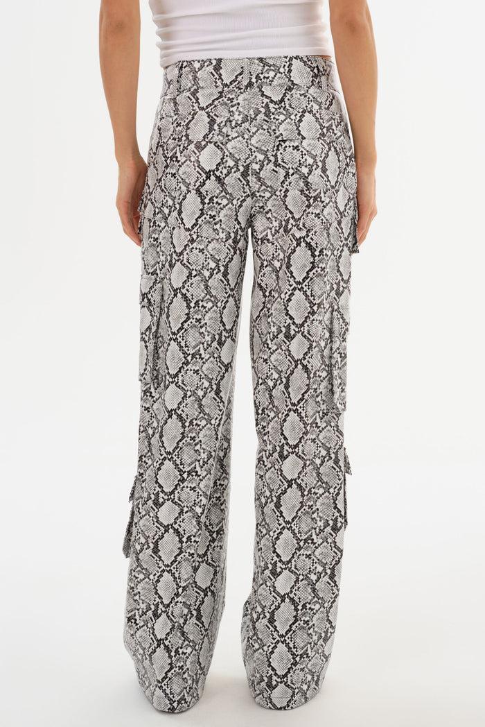 Lamarque BOBBI | Pantalon Cargo En Similicuir
