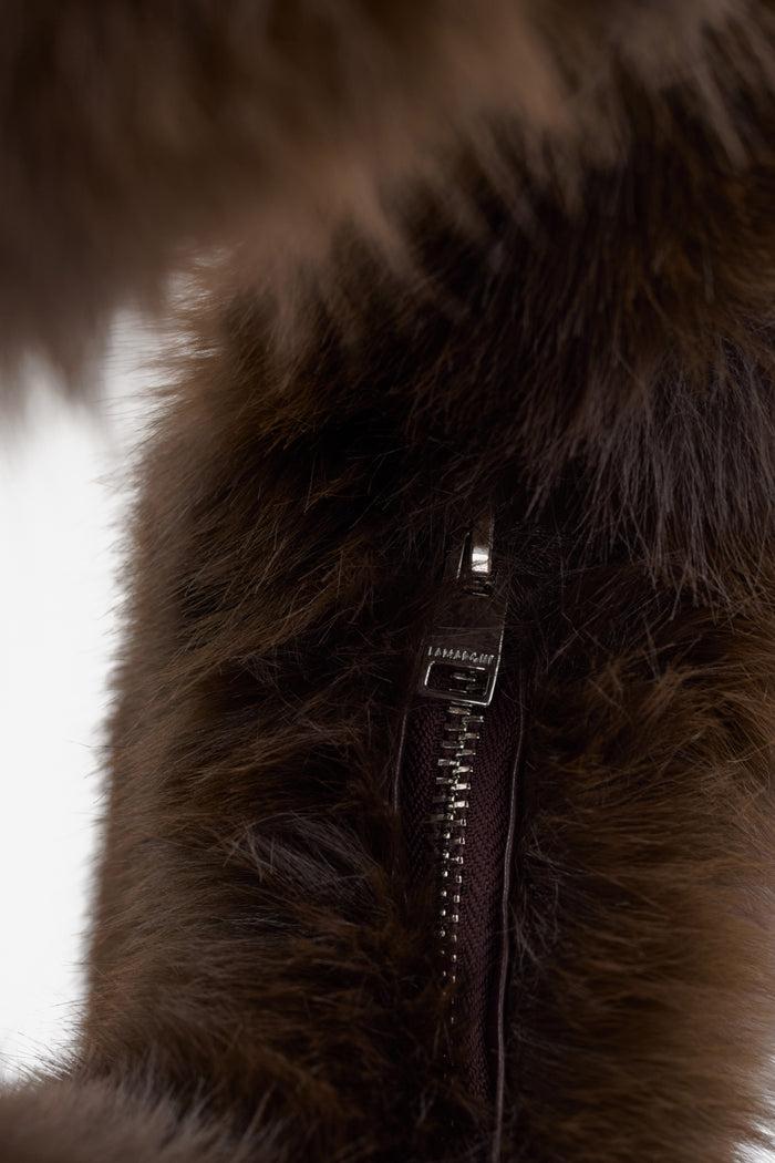 Lamarque BONNIE | Sac Hobo En Fausse Fourrure