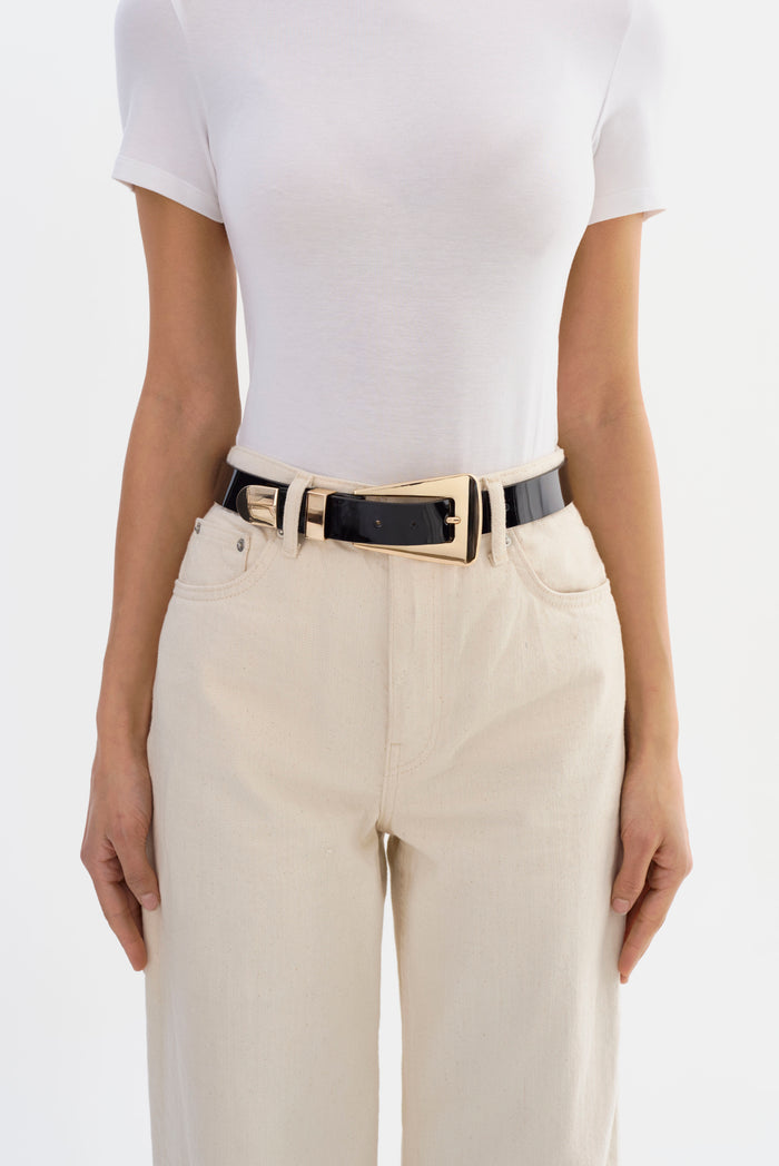 Lamarque BROOKLYN | Ceinture en Cuir Verni